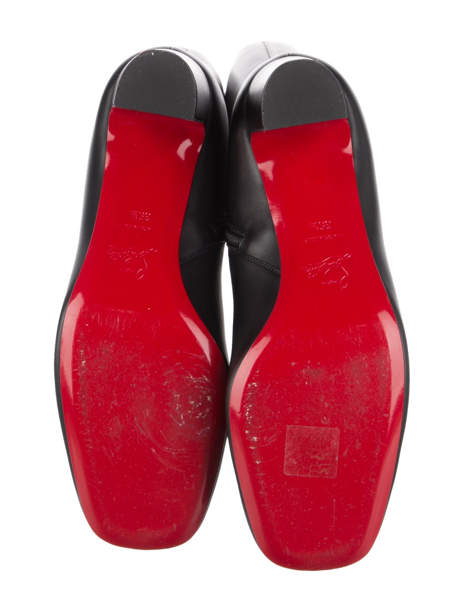 Christian Louboutin Leather Riding Boots